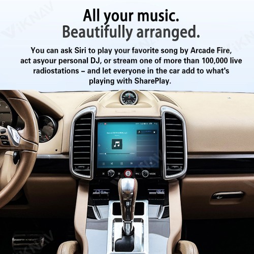 8.4 Inch Car Radio For Porsche Cayenne 2010-2017 Android System Auto Stereo Wireless Carplay GPS Navigation Multimedia Player Touch Screen Head Unit (128GB)