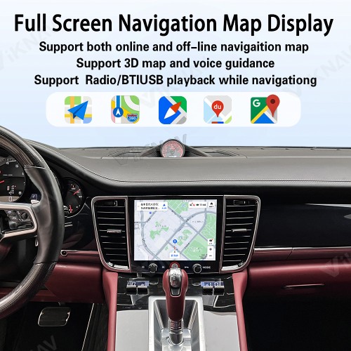 8.4 Inch Car Radio For Porsche Panamera 2010-2016 Android System Auto Stereo Wireless Carplay GPS Navigation Multimedia Player Touch Screen Head Unit (128GB)