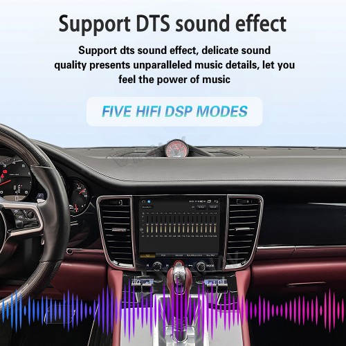 8.4 Inch Car Radio For Porsche Panamera 2010-2016 Android System Auto Stereo Wireless Carplay GPS Navigation Multimedia Player Touch Screen Head Unit (128GB)