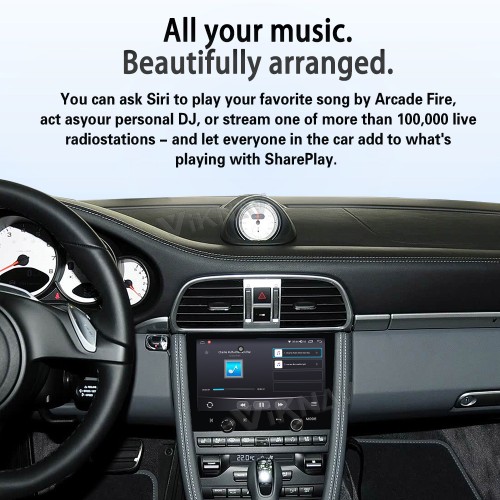 8 Inch Car Radio For Porsche Cayman 2005-2012 Android System Auto Stereo Wireless Carplay GPS Navigation Multimedia Player Touch Screen Head Unit (128GB)