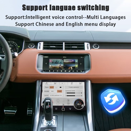 Viknav LCD 10.4 Inch AC Panel Touch Screen For Land Rover Range Rover Sport L494 2013-2017 Digital Display Air Conditioning Switch Climate Control Dashboard