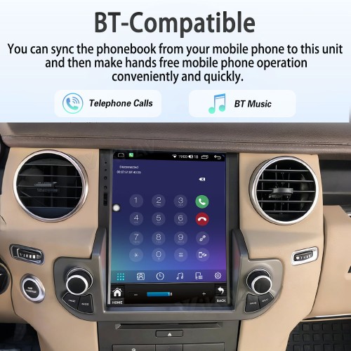 Viknav 10.4 inch  Android Radio +AC Panel For Land Rover Discovery 4 LR4 2009-2021 Multimedia Player GPS Navigation Stereo Wireless Carplay Android Auto Touch Screen