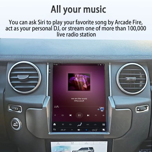 Viknav Android Radio +AC Panel For Land Rover Discovery 4 LR4 2009-2021 Multimedia Player GPS Navigation Stereo Wireless Carplay Android Auto Touch Screen