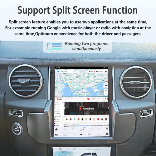 Viknav Upgrade Android Radio For Land Rover Discovery 4 LR4 2009-2021 Multimedia Player GPS Navigation Stereo Wireless Carplay Android Auto Touch Screen