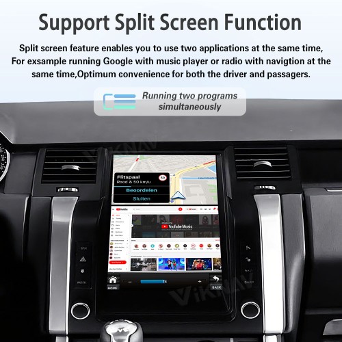 Viknav Android Radio For Land Rover Range Rover L320 2005-2009 Multimedia Player GPS Navigation Stereo Wireless Carplay Android Auto Touch Screen