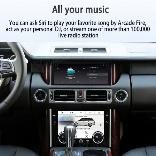 Viknav 10.25 inch Android Radio For Land Rover Range Rover V8 L322 2002-2012 Multimedia Player GPS Navigation Stereo Wireless Carplay Android Auto Touch Screen