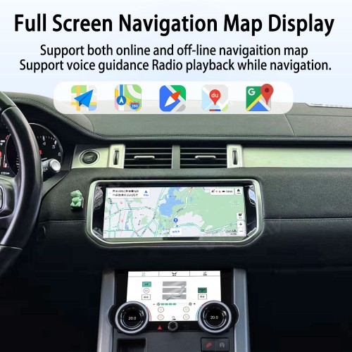 Viknav 10.25 inch Android Radio For Land Rover Range Rover Evoque L538 2013-2017 Multimedia Player GPS Navigation Stereo Wireless Carplay Android Auto Touch Screen