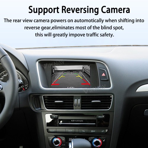 Viknav Linux Interface Box for AUDI Q3 Q5 Q7 2010-2018 Wireless CarPlay Decoder Android Auto GPS Navigatipn Original Car Radio Screen