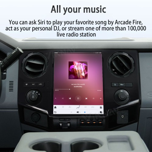 ViKNAV 12.1 Inch Android Car Radio For Ford F250 F350 F450 F650 2009-2014 Multimedia Player Carplay Screen GPS Navigation Car Stereo Head Unit