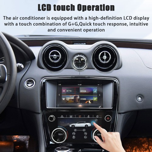 Viknav 7 inch Touch Screen car Climate Control Replacement for Jaguar XJ XJL 2009-2018  Full Touch Screen air Conditioning Screen Board