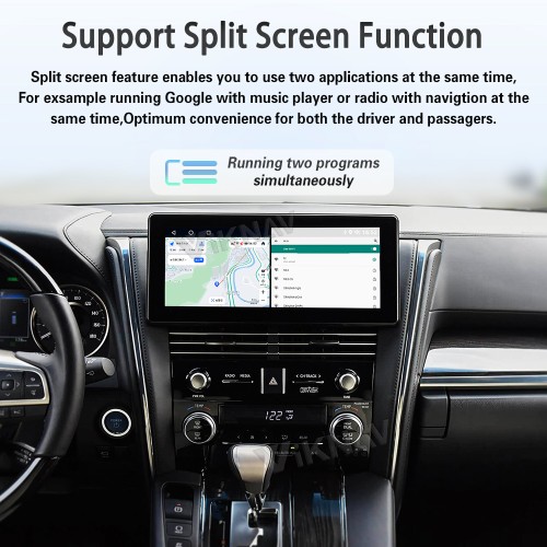 Viknav Android 13 Interface Box for Lexus LM 2018-2020 Wireless CarPlay Decoder Android Auto GPS Navigation  Original Car Radio Screen