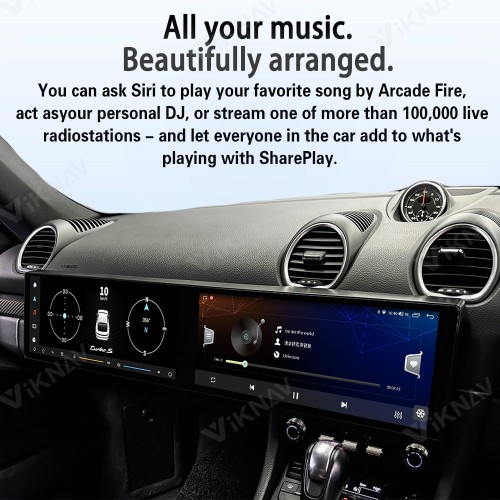 Android System Car Stereo Radio For Porsche 718 2016-2023 Auto Stereo Wireless Carplay GPS Navigation Multimedia Player Dual 12.3 Inch RHD Touch Screen 128GB