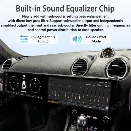 Android System Car Stereo Radio For Porsche 718 2016-2023 Auto Stereo Wireless Carplay GPS Navigation Multimedia Player Dual 12.3 Inch RHD Touch Screen 128GB