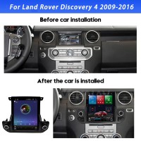 10.4 inch For Land Rover Discovery 4 2009-2016 Smart Multimedia Video Player Radio GPS Navigation CarPlay(128GB)
