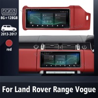 Viknav 12.3 Inch Touch Screen Car Radio For Land Rover Range Rover Vogue L405 2013-2017 Right Hand Driving Multimedia Player GPS Navigation Head Unit（Red 128GB）