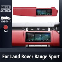 Viknav 12.3 Inch Touch Screen Car Radio For Rover Range Rover Sport L494 2013-2017 Right Hand Driving Multimedia Player GPS Navigation Head Unit（Red 128GB）