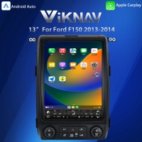 Viknav Andriod Auto Stereo 13 Inch Car Radio For Ford F150 2013-2014 Wireless Carplay GPS Navigation Multimedia Player Head Unit