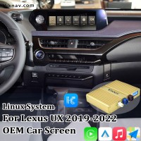 Viknav Linux System For Lexus UX 2019 -2022 Wireless Apple CarPlay Android Auto only support original car 10.25 inch Screen
