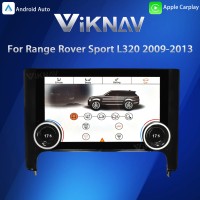 Viknav Upgrade 10.4 Inch Air Conditioning Panel For Range Rover Sport L320 2009-2013 AC Dashboard LCD Touch Screen Climate Adjustment