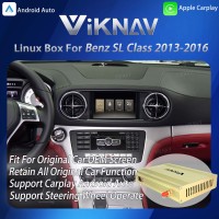 Viknav Linux System Interface Box For Benz SL Class 2013-2016 Wireless Apple CarPlay Android Auto Stereo Only Support Original Car Screen