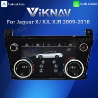 Viknav AC Panel For Jaguar XJ XJL XJR 2009-2018 Electronic Air Conditioning Switch Touch Screen Climate Control Dashboard