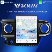 Viknav Android Car Radio For Toyota Tacoma 2016 - 2023 Wireless Carplay Android Auto Multimedia player GPS Navigation Auto StereoTouch Screen