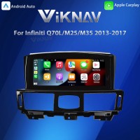 Viknav 10.25inch Android Stereo for Infiniti Q70L/M25/M35/2013-2017 Wireless CarPlay & Android Auto GPS Navigation