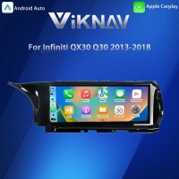 Viknav Android 10.25 inch Car Stereo for Infiniti QX30/Q30 2013-2018 Wireless CarPlay & Android Auto GPS Navigation Multimedia Head Unit