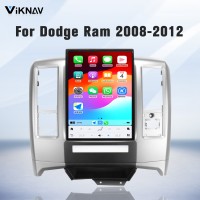 Viknav 13.8 Inch Touch Screen Car Radio For Dodge Ram 2008-2012 Upgrade Android Head Unit Wirless Carplay GPS Navigation Player Autoradio Replacement