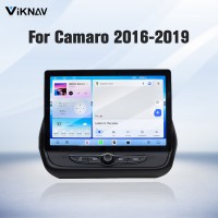 Viknav 12" Touch Screen Car Radio For Chevrolet Camaro 2016 2017 2018 2019 Multimedia Player Android Auto GPS Navigation Wireless Carplay (OEM 8 Inch))