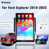 Viknav 14.4 Inch Touch Screen Car Radio For Dodge Ram 2019-2023 Upgrade Android Head Unit Wirless Carplay GPS Navigation Player Autoradio Replacement