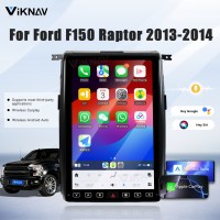Viknav 14.4 Inch Car Radio Android For Ford F150 2013-2014 Stereo Wireless Carplay Android Auto Touch Screen GPS Navigation Multimedia player 128GB