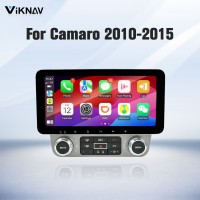 Viknav 10.33 Inch Upgrade Android Car Radio for Chevrolet Camaro 2010-2015 Multimedia Video Player GPS Navigation BT Carplay Head Unit(128GB)
