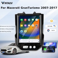 10.5 Inch Android System Car Radio for Maserati GranTurismo 2007-2017 Carplay Multimedia Video Player GPS Navigation Touch Screen 128GB(Glossy)