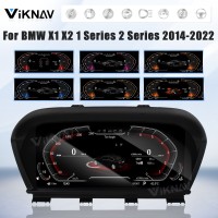 Viknav Digital Instrument Cluster 11 inch For BMW X1 X2 1 Series 2 Series 2014-2022 Linux System Vertical Screen Car Speed Meter Car Dashboard Digital Panel