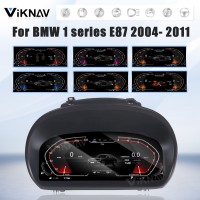 Viknav Digital Instrument Cluster 11 inch For BMW 1 series E87 2004- 2011 Linux System Vertical Screen Car SpeedMeter Car Dashboard Digital Panel
