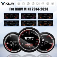 Viknav Digital Dashboard 9 inch For BMW MINI 2014-2023 RHD&LHD LCD Screen Linux System CockPit Speedometer Instrument Cluster