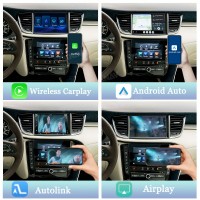 Viknav linux system wireless carplay android auto decoder box for Infiniti QX50 2018-2019 GPS Navigatipn Original Car Radio Screen