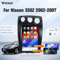 VIKNAV 12.1 ” Car Radio For Nissan 350Z 2002-2007 LHD Touch Screen Audio Stereo Radio (left)