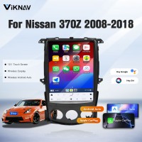Viknav 12.1" Touch Screen Car Radio For Nissan 370Z ( 2008-2018 ) Multimedia Player Android Auto GPS Navigation Wireless Carplay