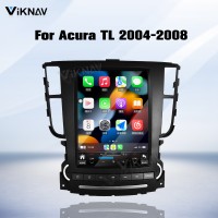Viknav Android Car Stereo For Honda Acura TL  2004-2008 Car Radio Wireless Carplay Android Auto GPS Navigation Multimedia Player Head Unit 128GB