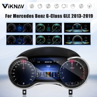 Viknav Digital Cluster Car Speedometer For Mercedes Benz G-Class GLE 2013-2019 Linux System Car Instrument Cluster Screen Instrument Replacement(NTC5.0)