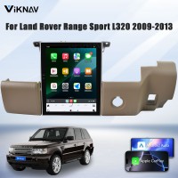 Viknav Android Radio For Land Rover Range Sport L320 2009-2013 Wireless Carplay Android Auto Radio Touch Screen GPS Navigation Multimedia Player Right Hand Driving(Beige-RHD)