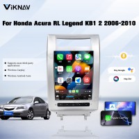 Viknav Android Car Stereo For Honda Acura RL Honda Legend KB1 2 2006-2010 Car Radio Wireless Carplay Android Auto GPS Navigation Multimedia Player Head Unit 128GB
