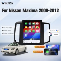 Viknav 10.4" Touch Screen Car Radio For Nissan MAXIMA ( 2008 2009 2010 2011 2012 ) Multimedia Player Android Auto GPS Navigation Wireless Carplay