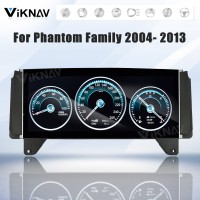 Viknav Digital Cluster Car Speedometer For Phantom Family 2004- 2013 Linux System Car Instrument Cluster Screen Instrument Replacement