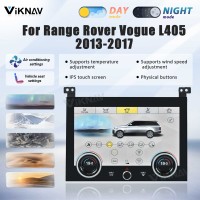 Viknav LCD 10.4 Inch AC Panel Touch Screen For Land Rover Range Rover Vogue L405 2013-2017 Air Conditioning Switch Climate Control Dashboard