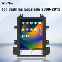 Viknav Android 13.6 inch Car Stereo for Cadillac Escalade 2008-2012 Wireless CarPlay & Android Auto GPS Navigation Multimedia Head Unit