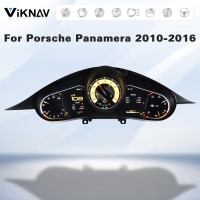 Viknav Linux 12.3 Inch Digital Cluster Dashboard Speedometer Panel For Porsche Panamera 2010-2016 Virtual Digital Instrument Cluster Cockpit