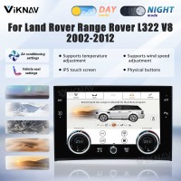 Viknav Digital AC Panel For Land Rover Range Rover V8 L322 2002-2012 Air Conditioning Control AC Board Climate Temperature Control Touch Screen